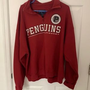 Penguins vintage 1/4 zip